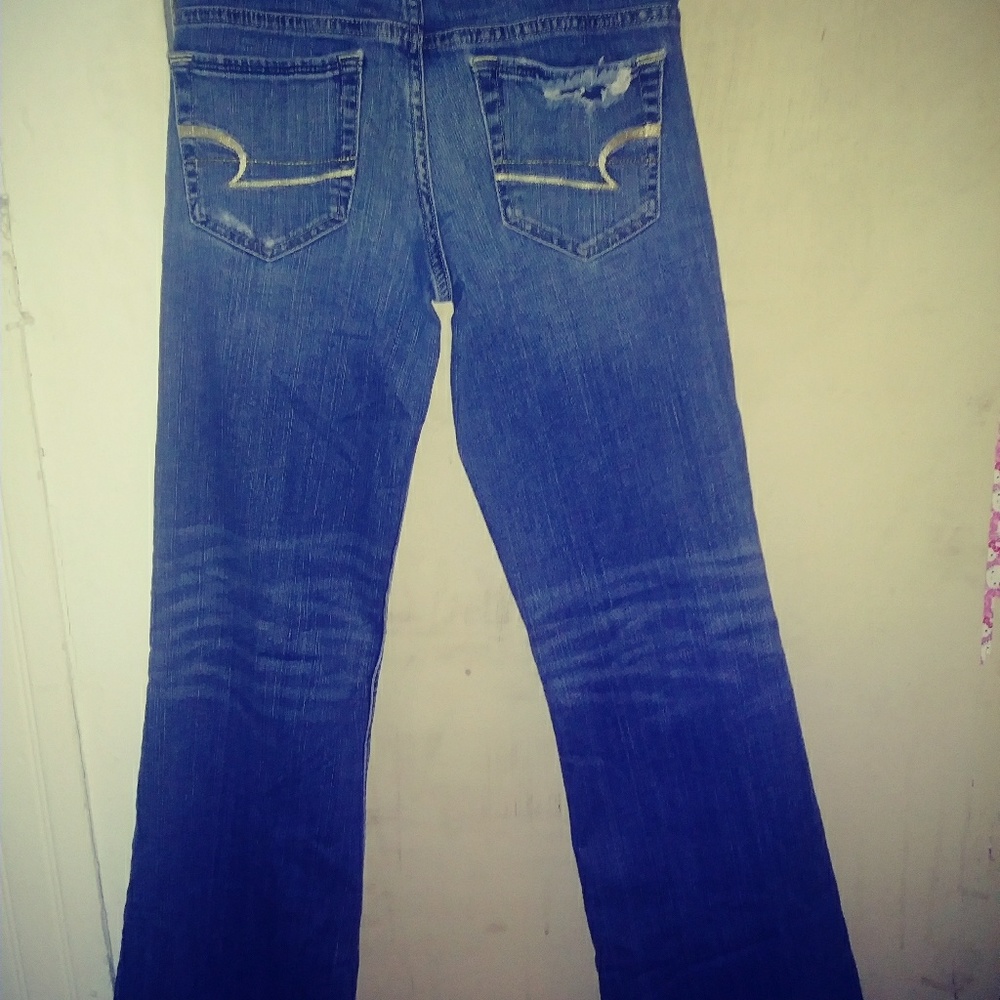 Size 2 slightly stretch hipster jeans